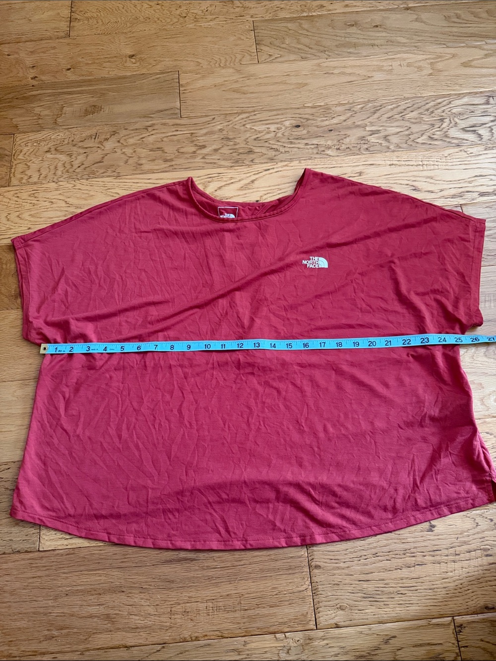 1X - The North Face - Women's Rose Pink Cropped Tee with Back Keyhole NWOT - Picture 5 of 6